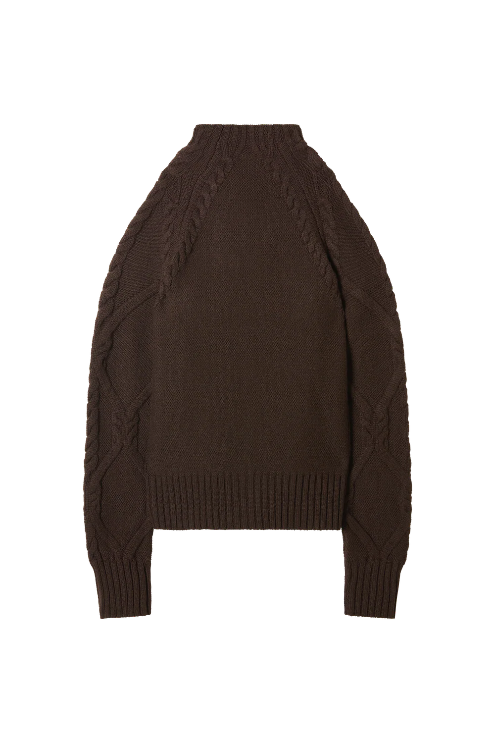 Cable Turtleneck in Cashmere - Image 3