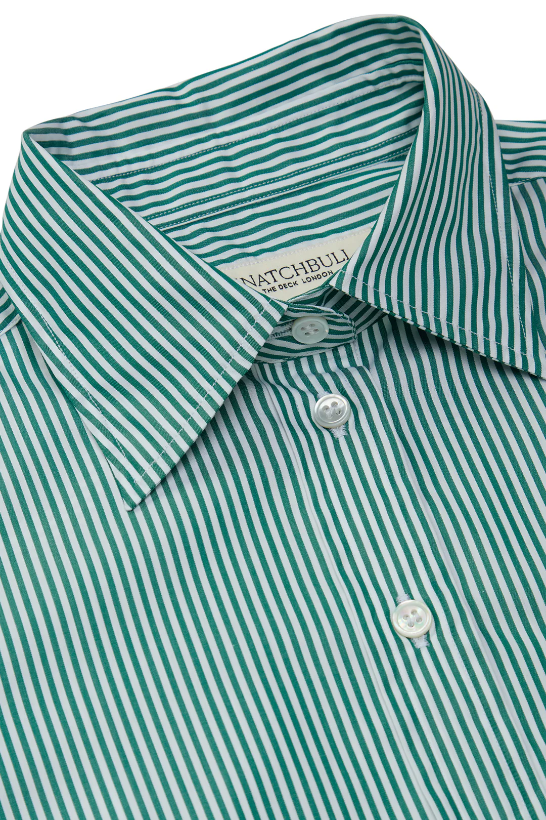 Classic Striped Shirt in Poplin - Image 4