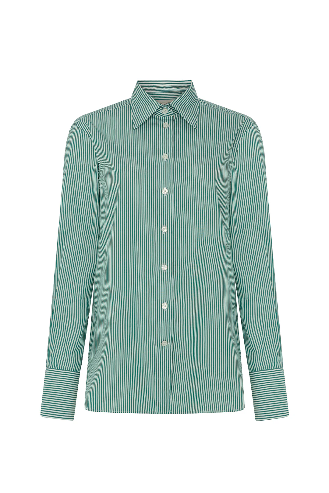 Classic Striped Shirt in Poplin - Image 5