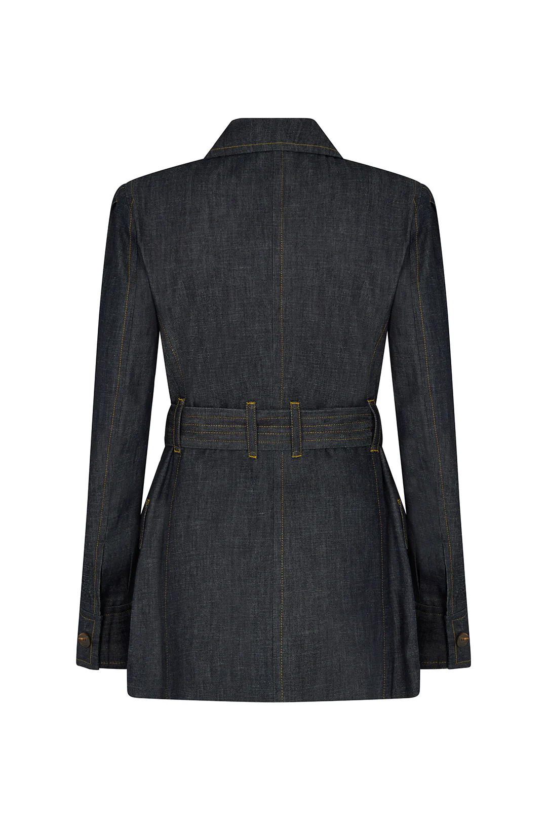 Safari Jacket in Denim - Image 3