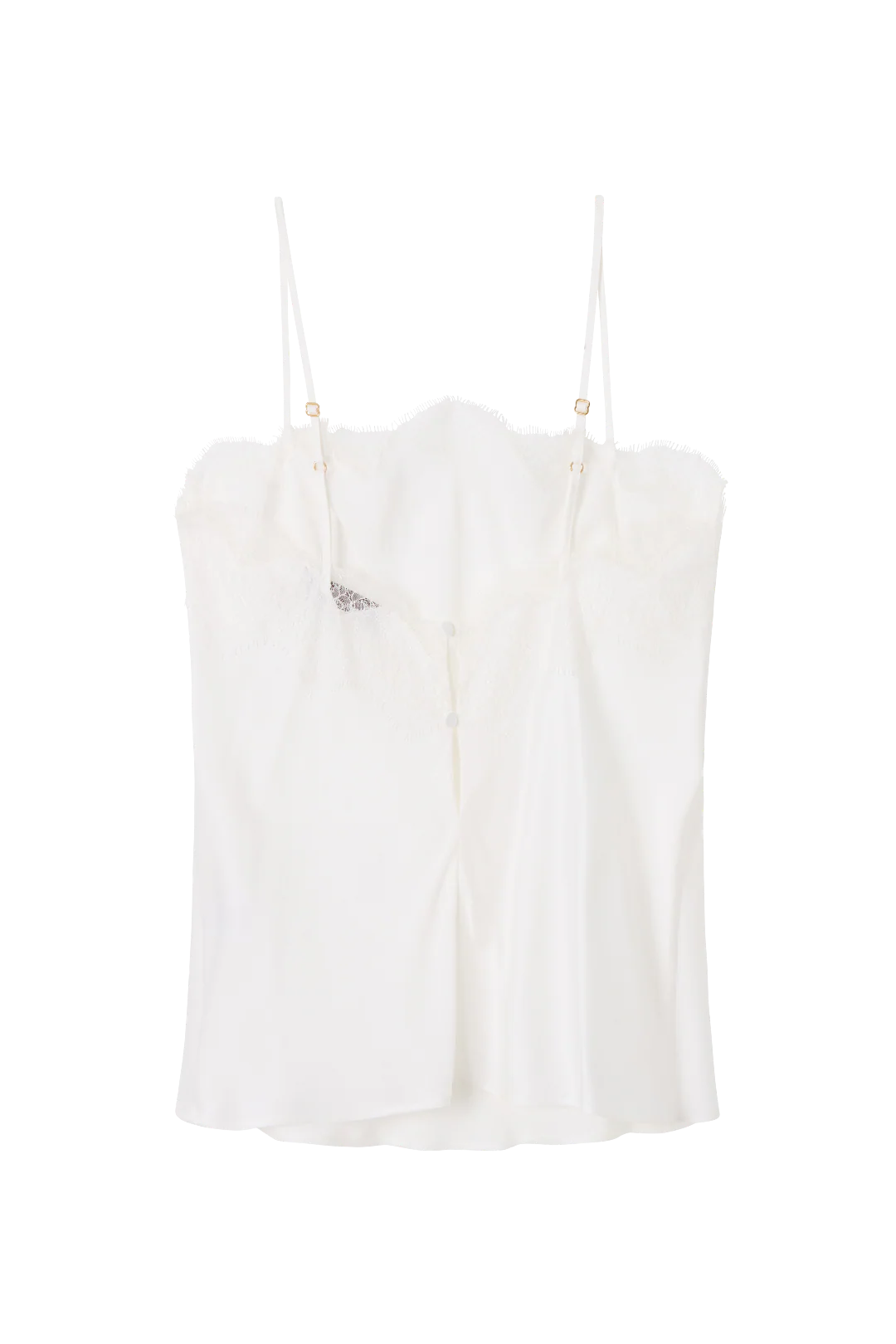Double Lace Cami in Silk - Image 3