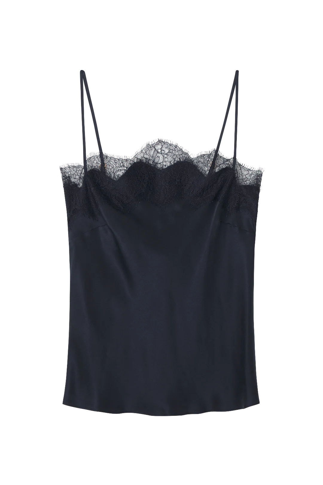 Double Lace Cami in Silk