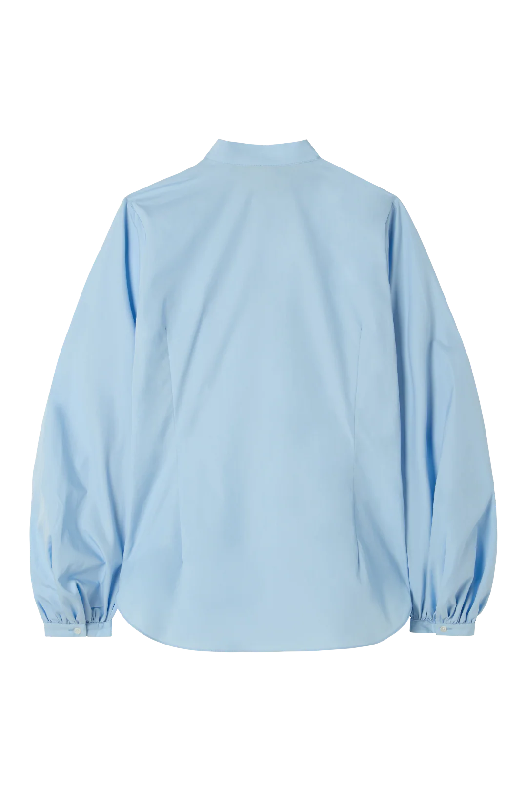 Fitted Poet Sleeve Blouse in Cotton - Image 5