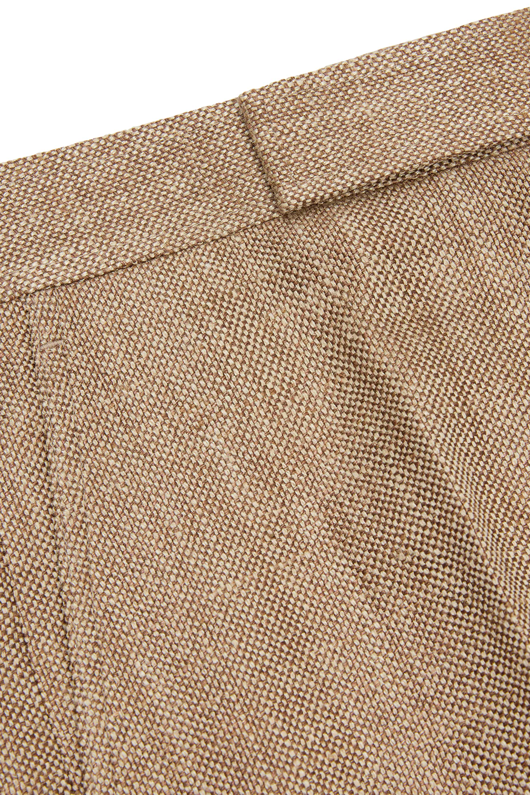 Straight Leg Trouser in Hopsack Mesh - Image 4