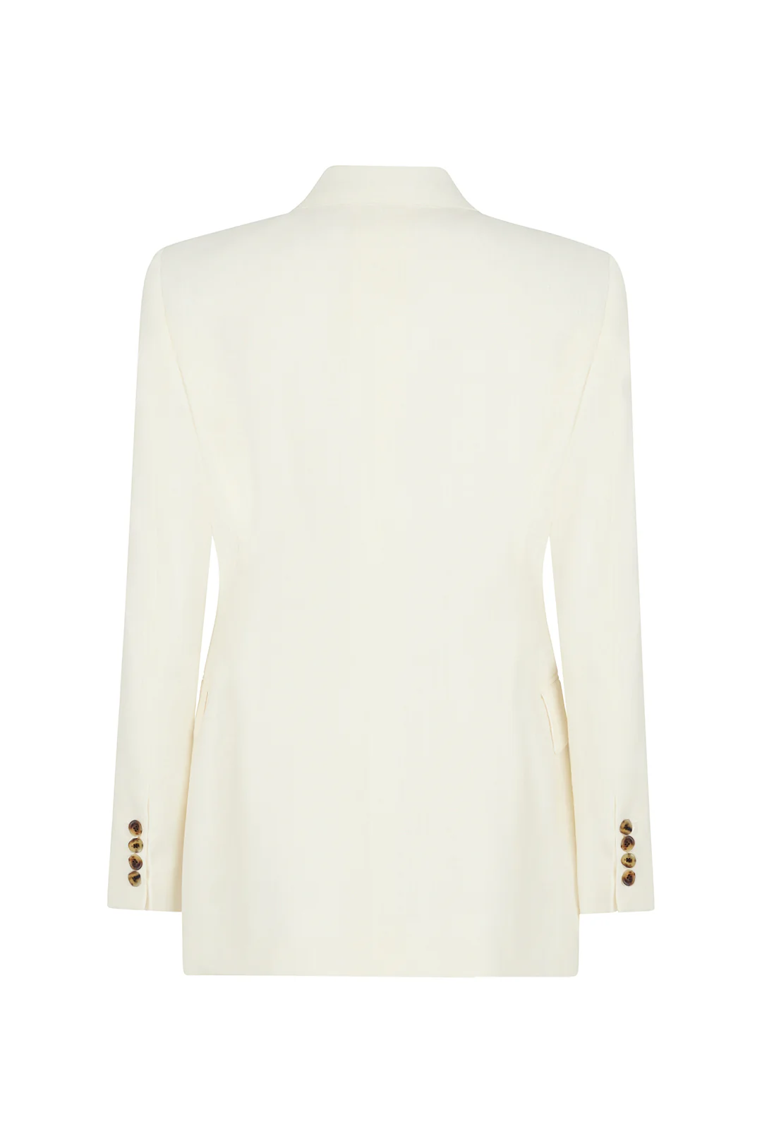Double Breasted Jacket in Linen - Image 6