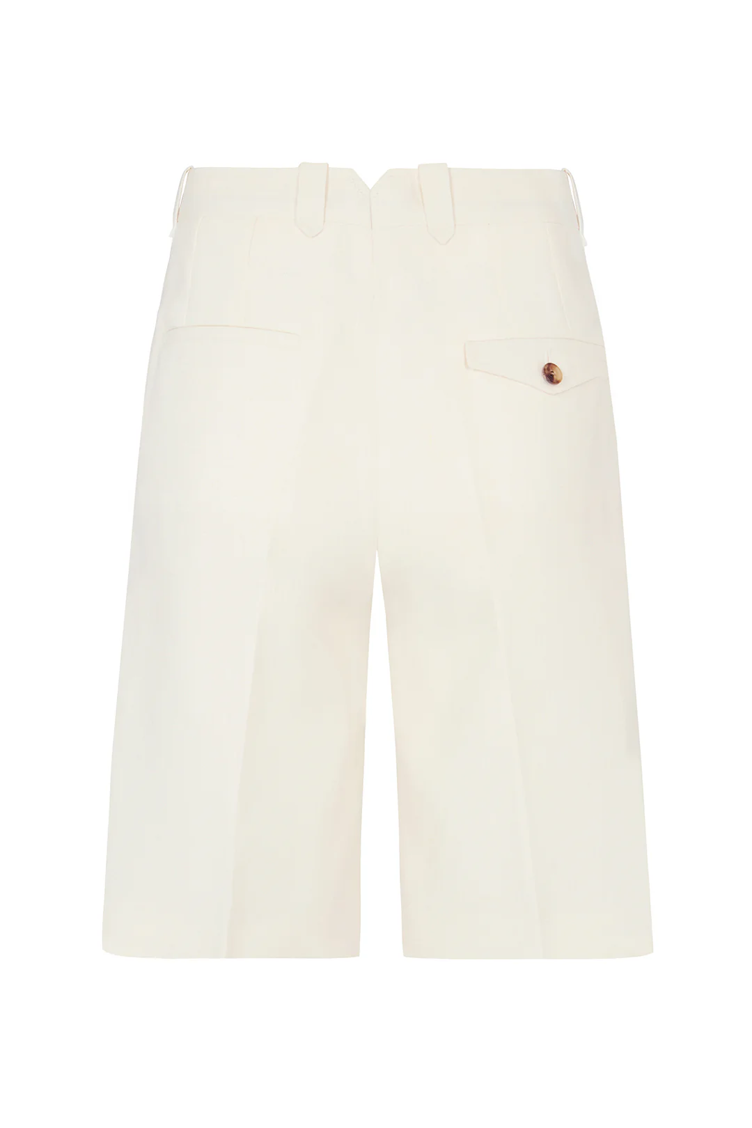 Longline Shorts in Linen - Image 3