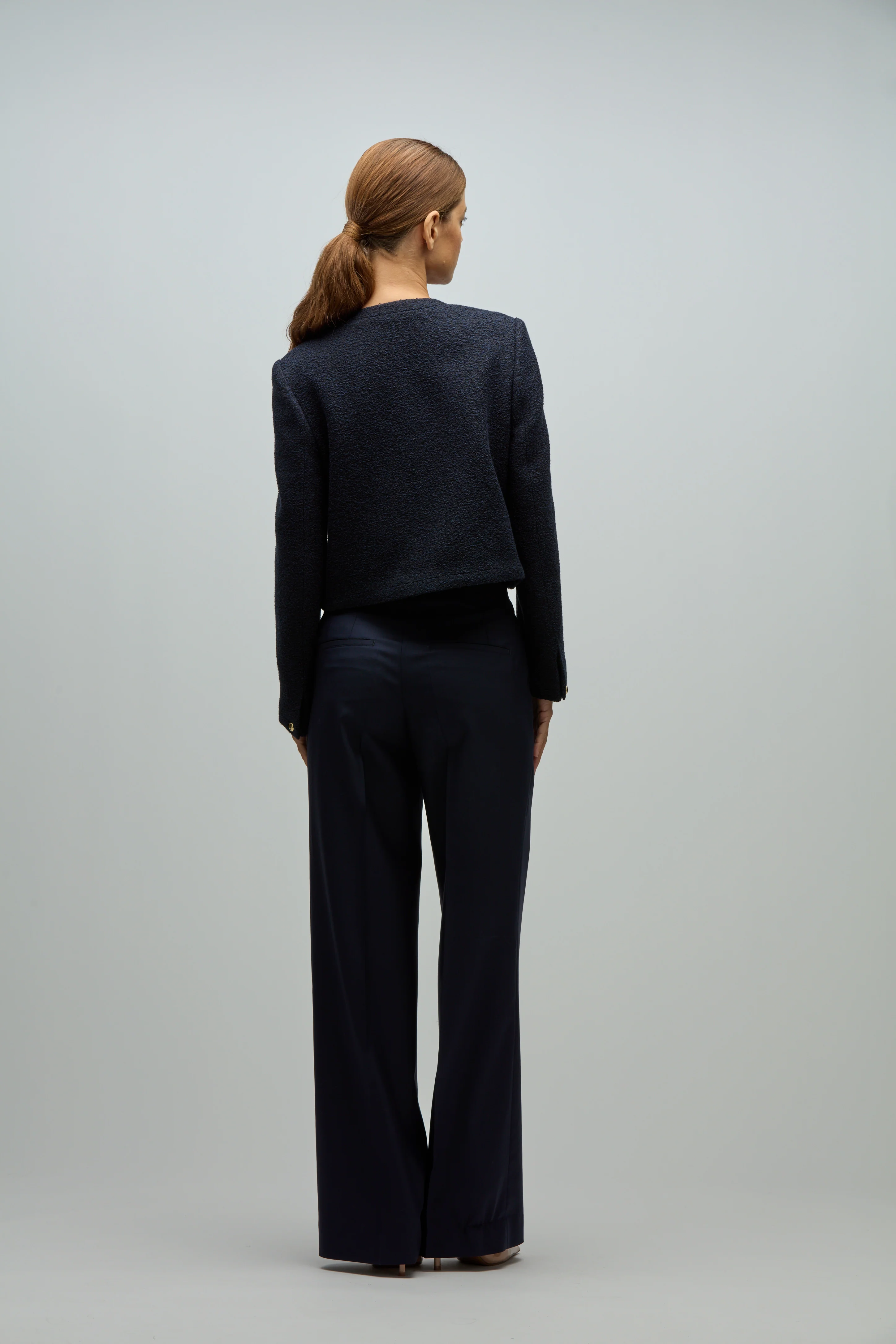 London Jacket in Boucle - Image 4