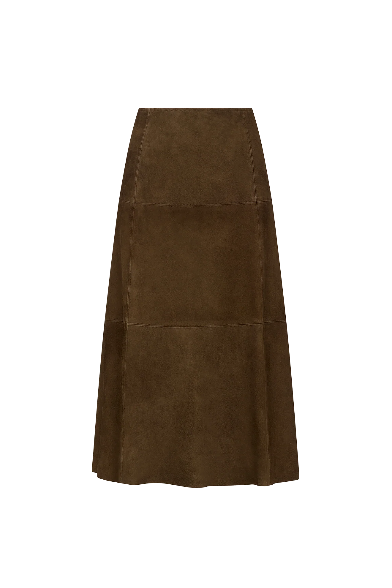 Midi Skirt in Suede - Image 10