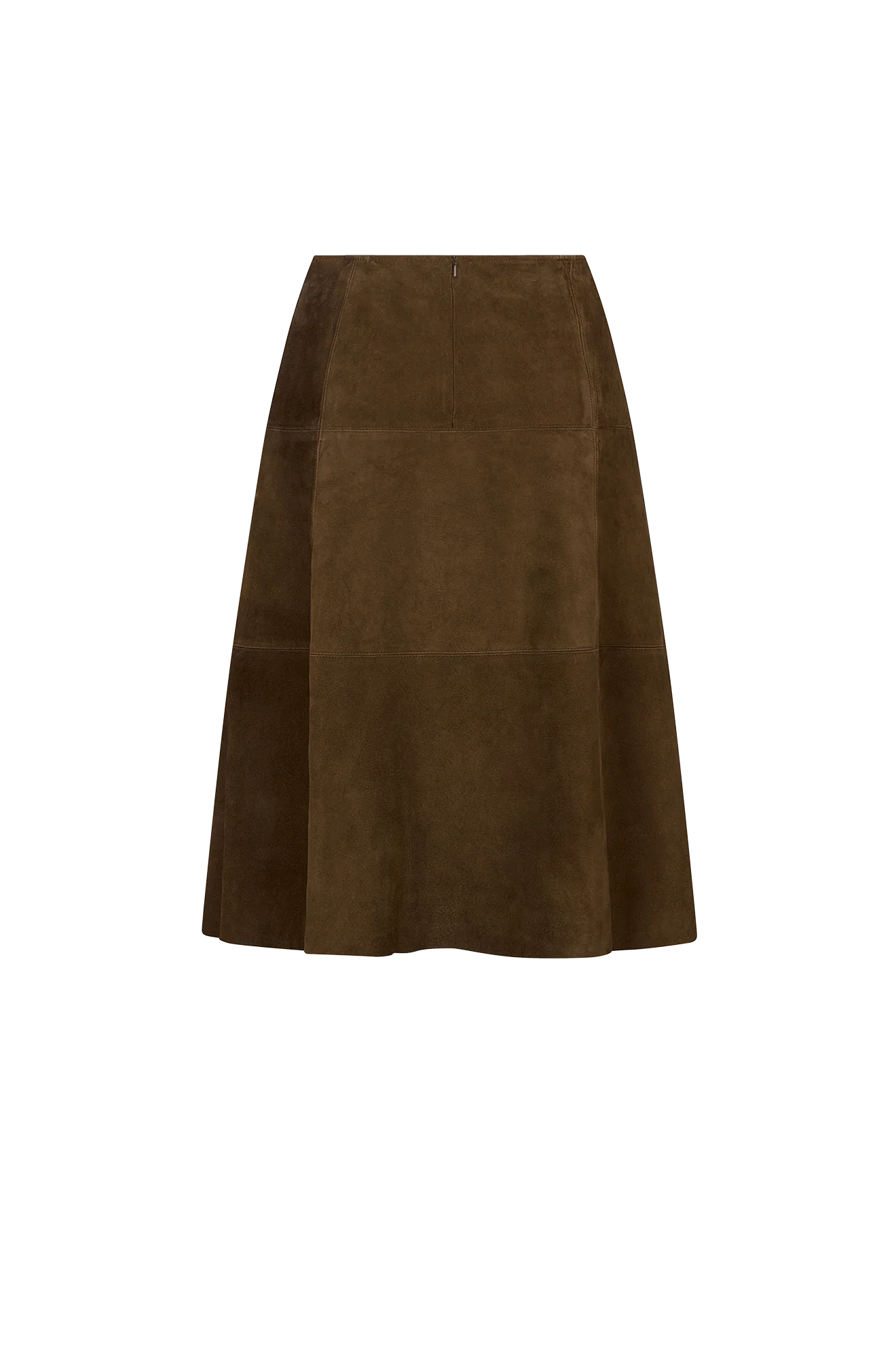 Midi Skirt in Suede - Image 3