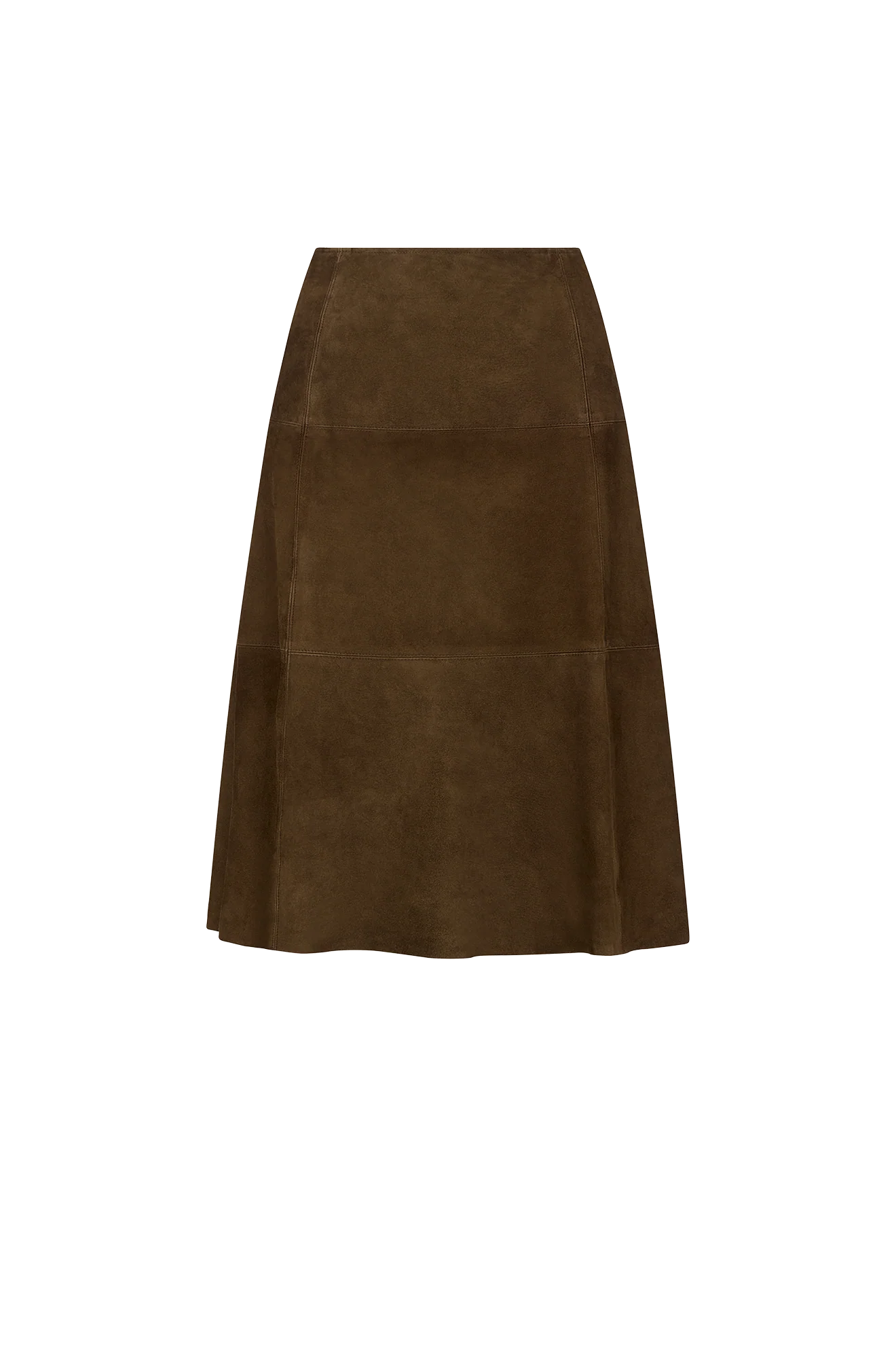 Midi Skirt in Suede - Image 5