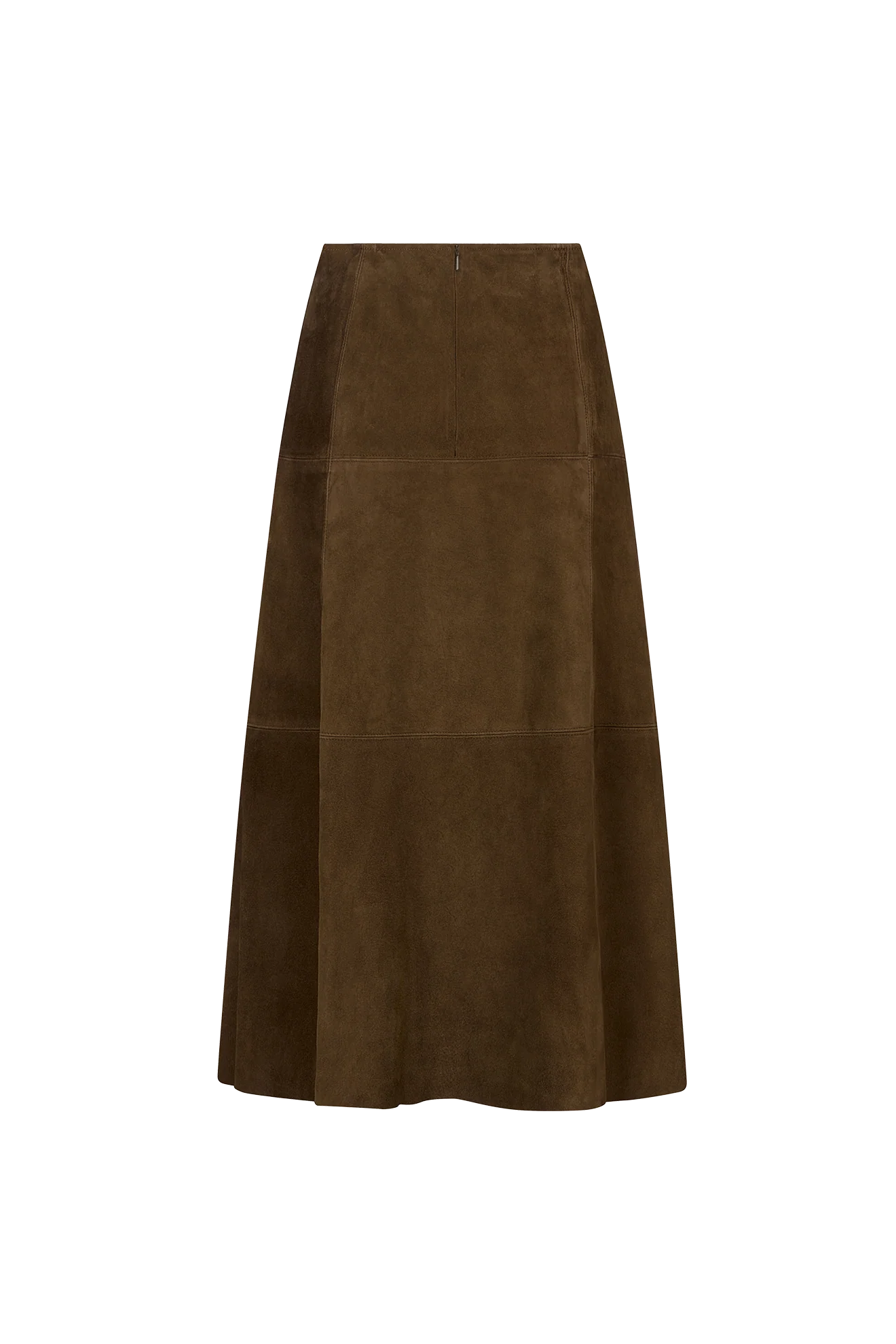 Midi Skirt in Suede - Image 7