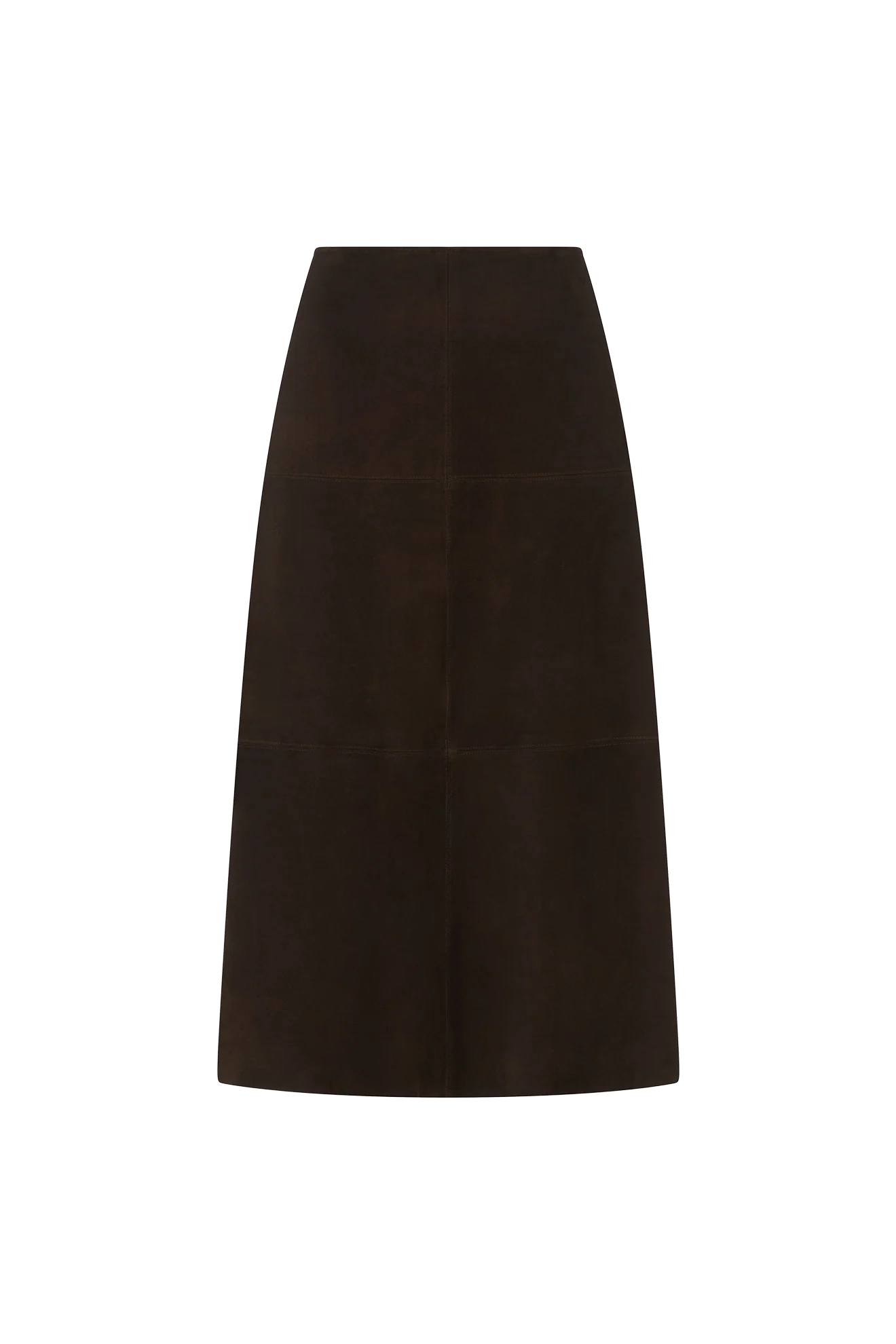 Midi Skirt in Suede - Image 9