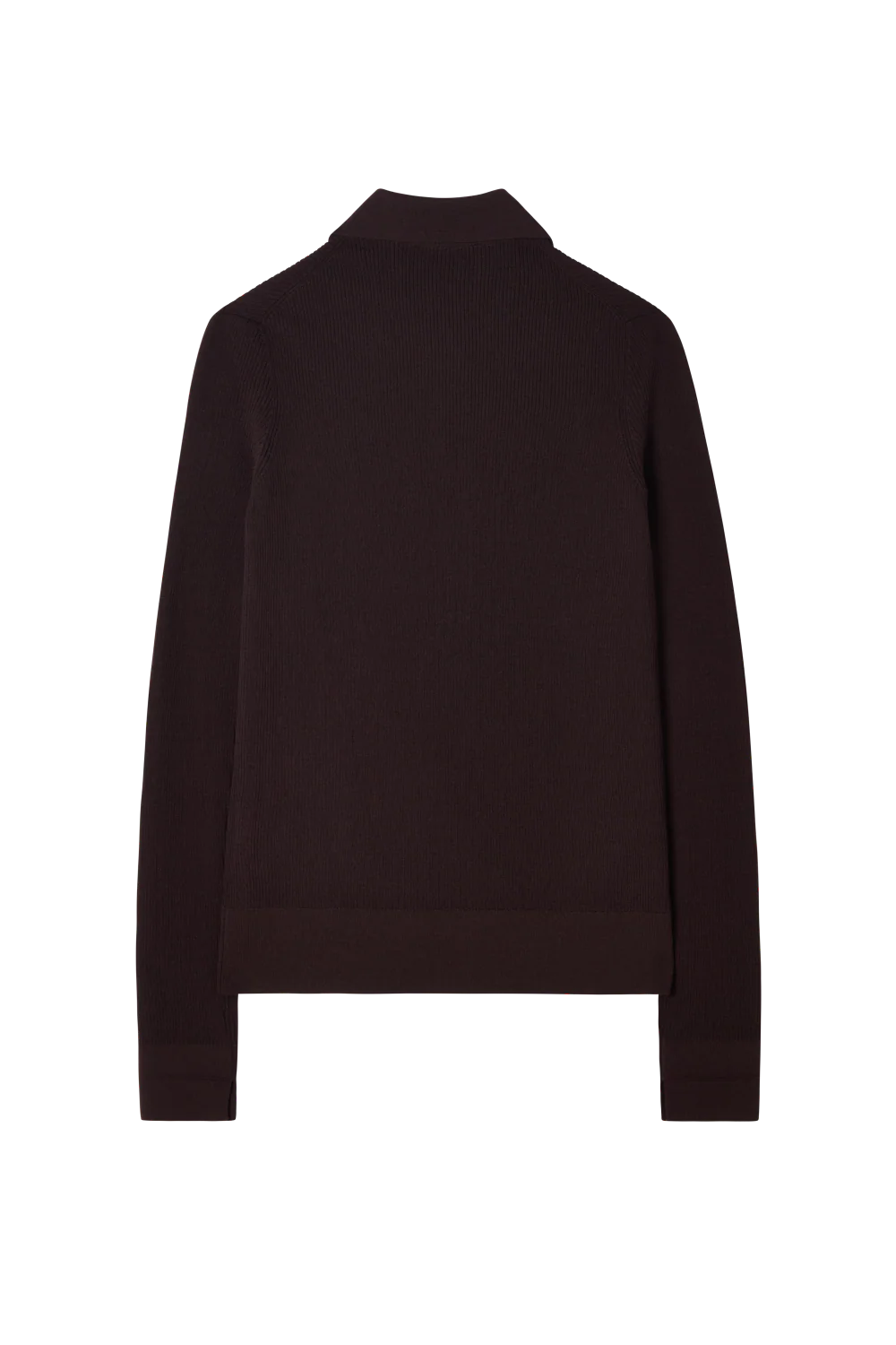 Ribbed Polo in Merino - Image 6