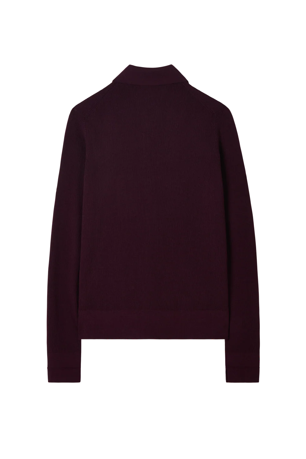 Ribbed Polo in Merino - Image 6