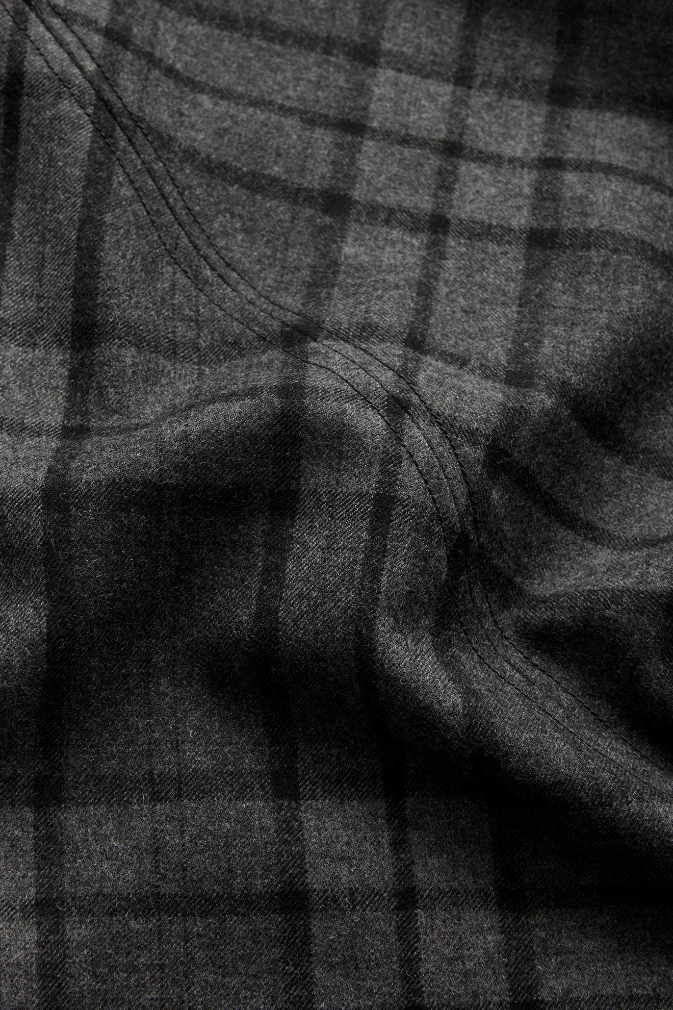 Sartorial Sleeveless Dress in Check Flannel - Image 6