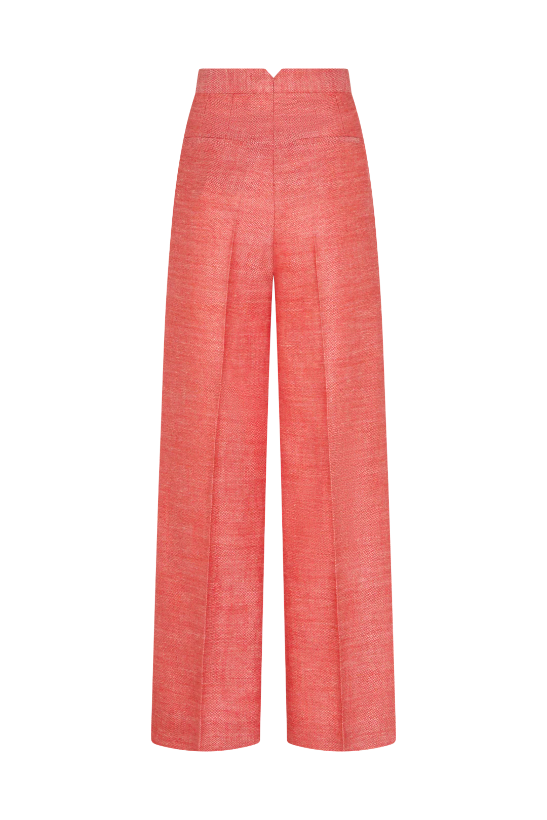 Straight Leg Trouser in Hopsack Mesh - Image 3