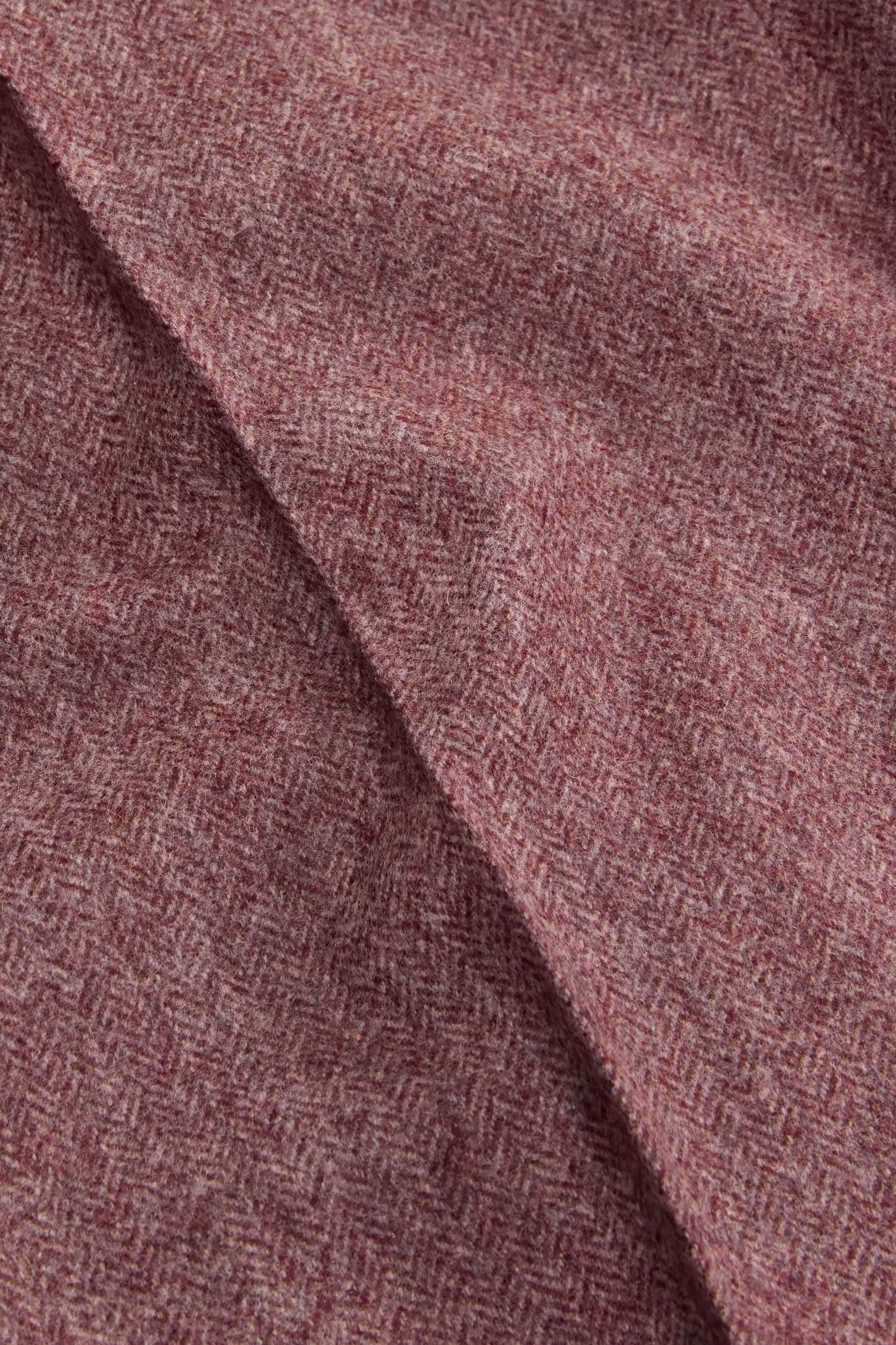 Straight Leg Trouser in Herringbone Wool - Image 3