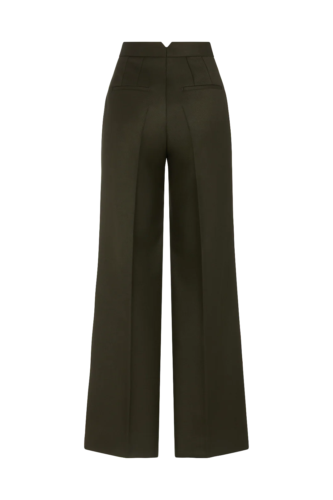 Straight Leg Trouser in Wool Twill - Image 7