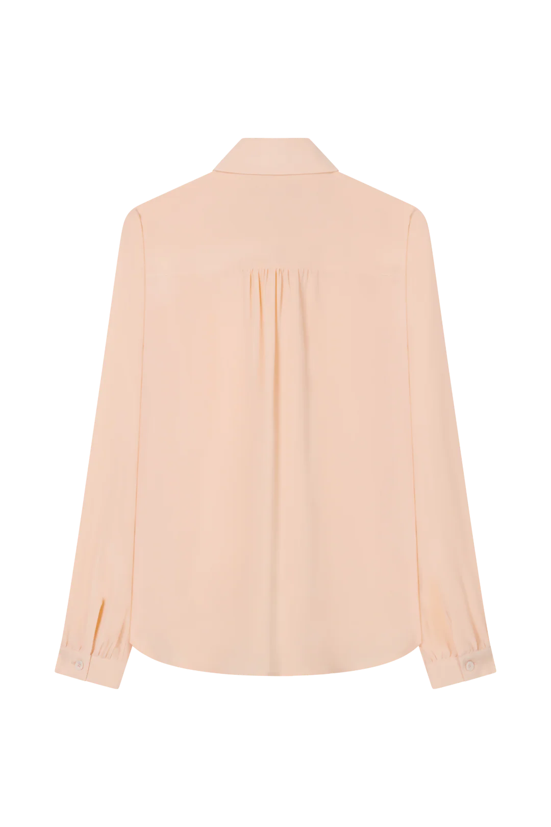 Studio Blouse in Sandwashed Crepe de Chine - Image 3
