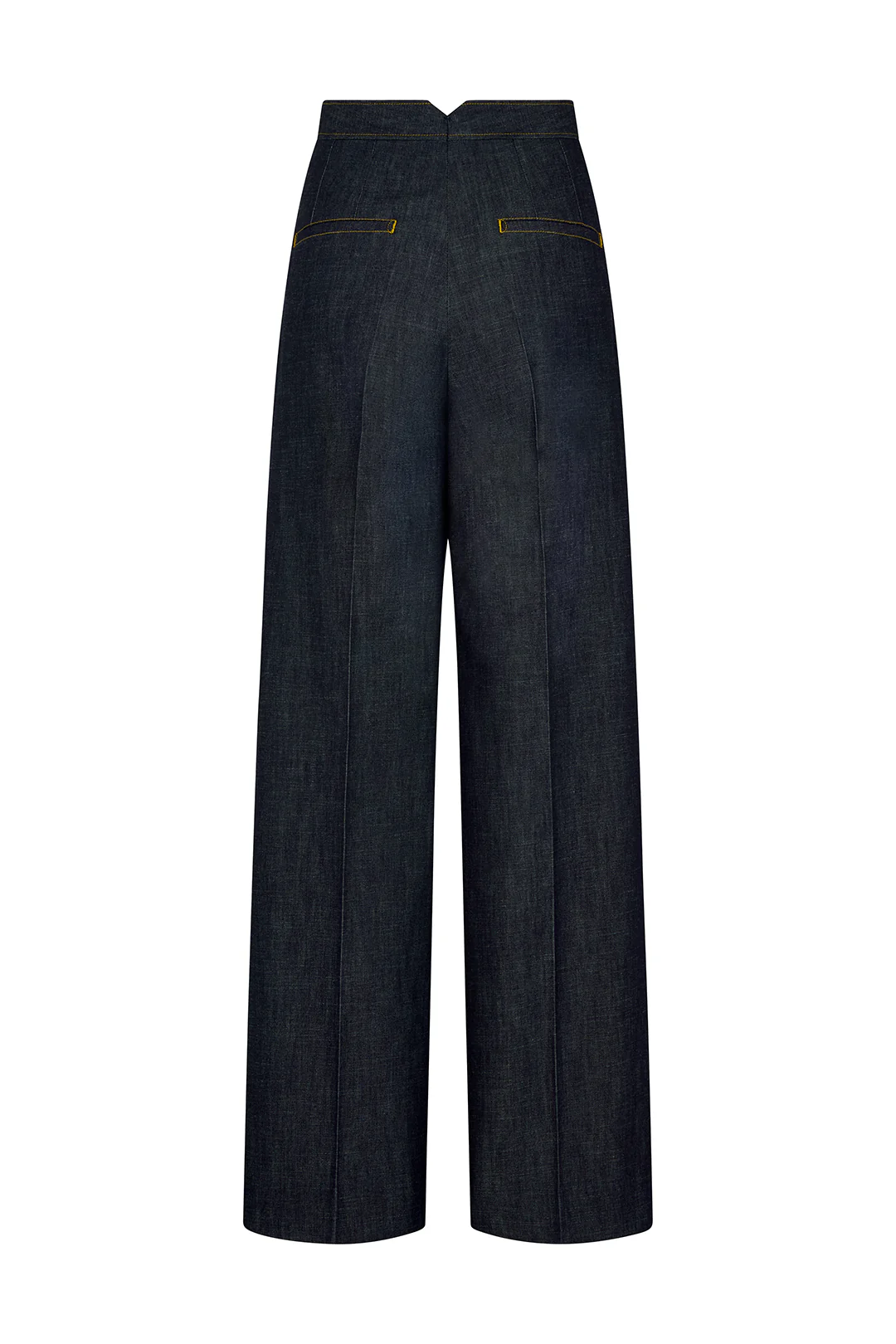 Straight Leg Trouser in Denim - Image 3