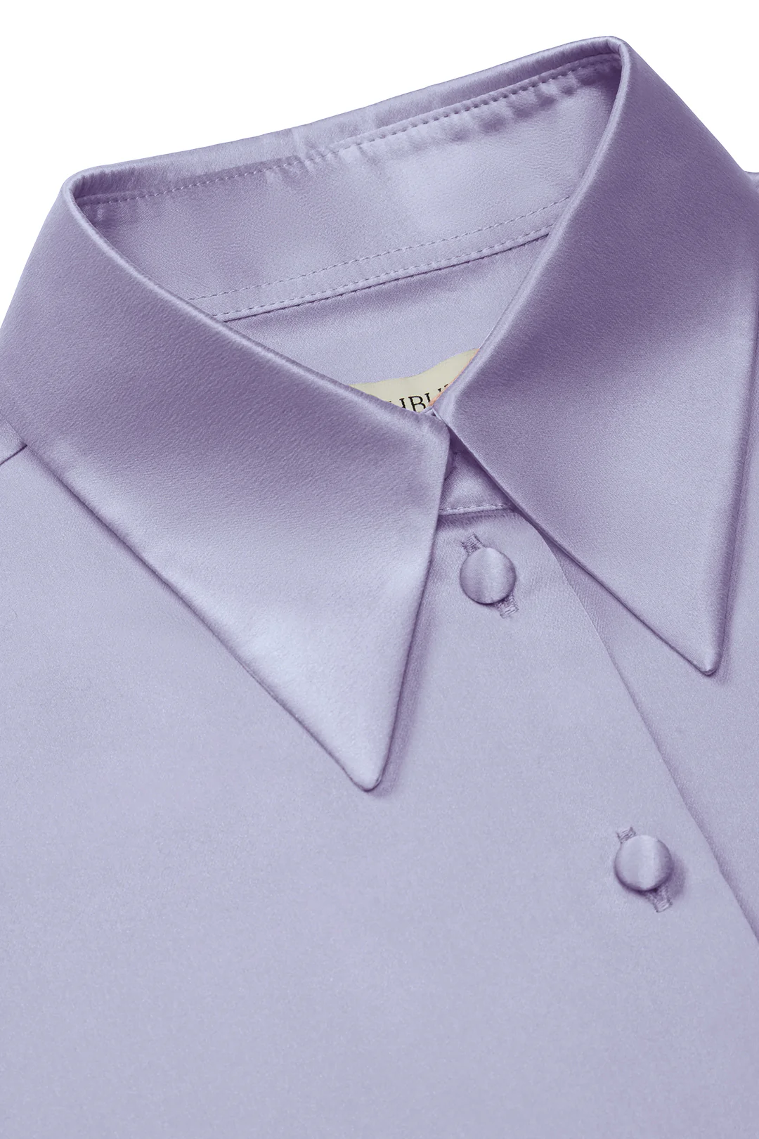 Silk Blouse in Sandwashed Silk Satin - Image 3