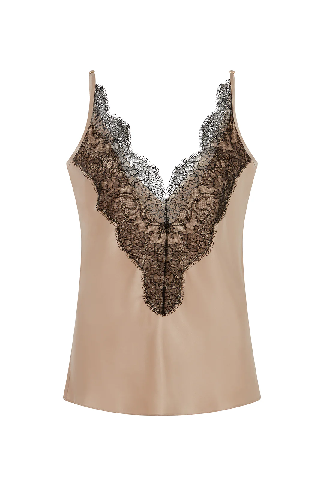 Lace Cami in Silk - Image 3