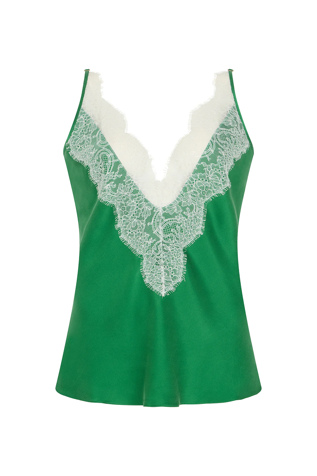 Lace Cami in Silk - Image 3