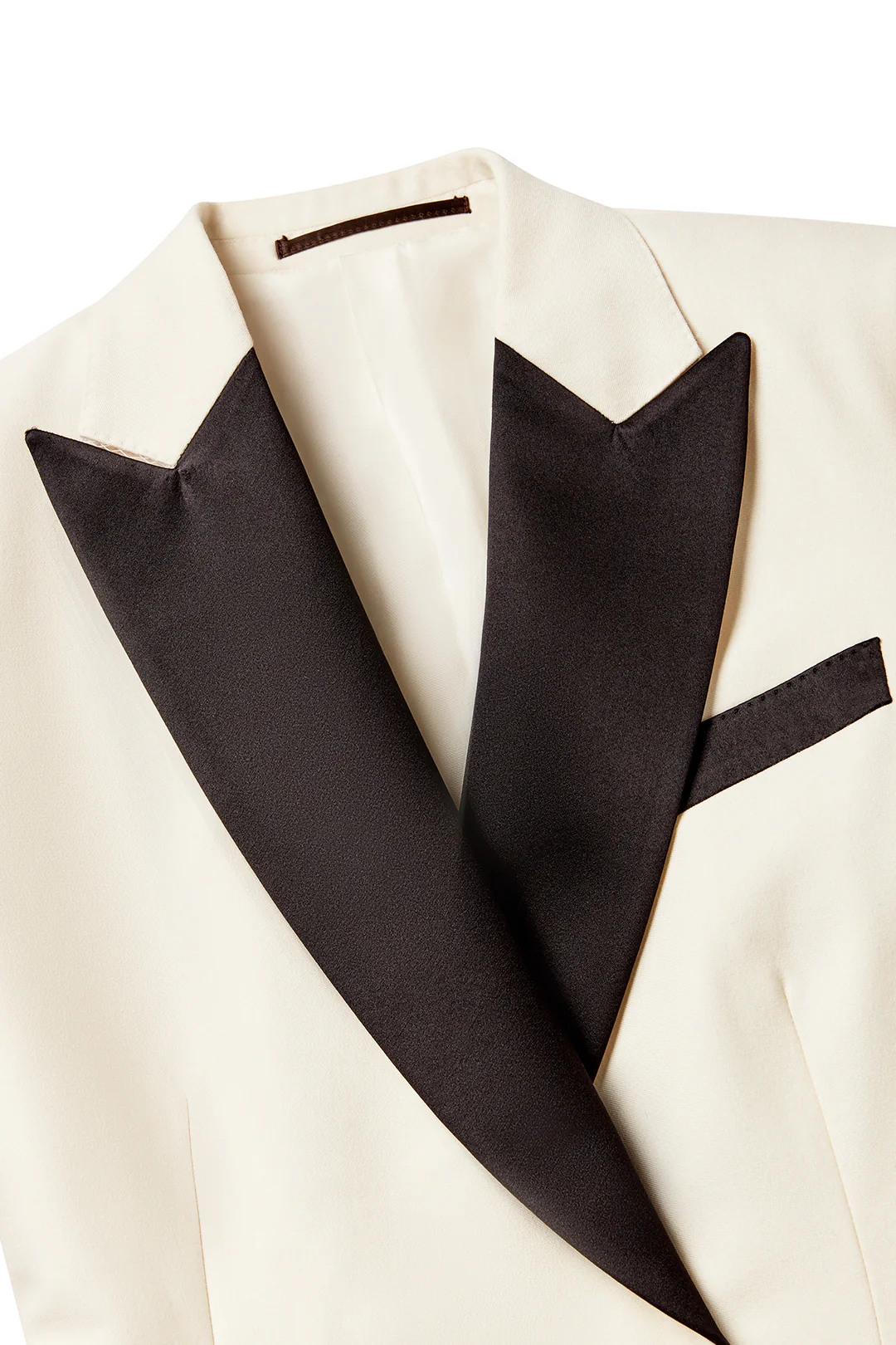 Tuxedo Dress in Barathea - Image 3
