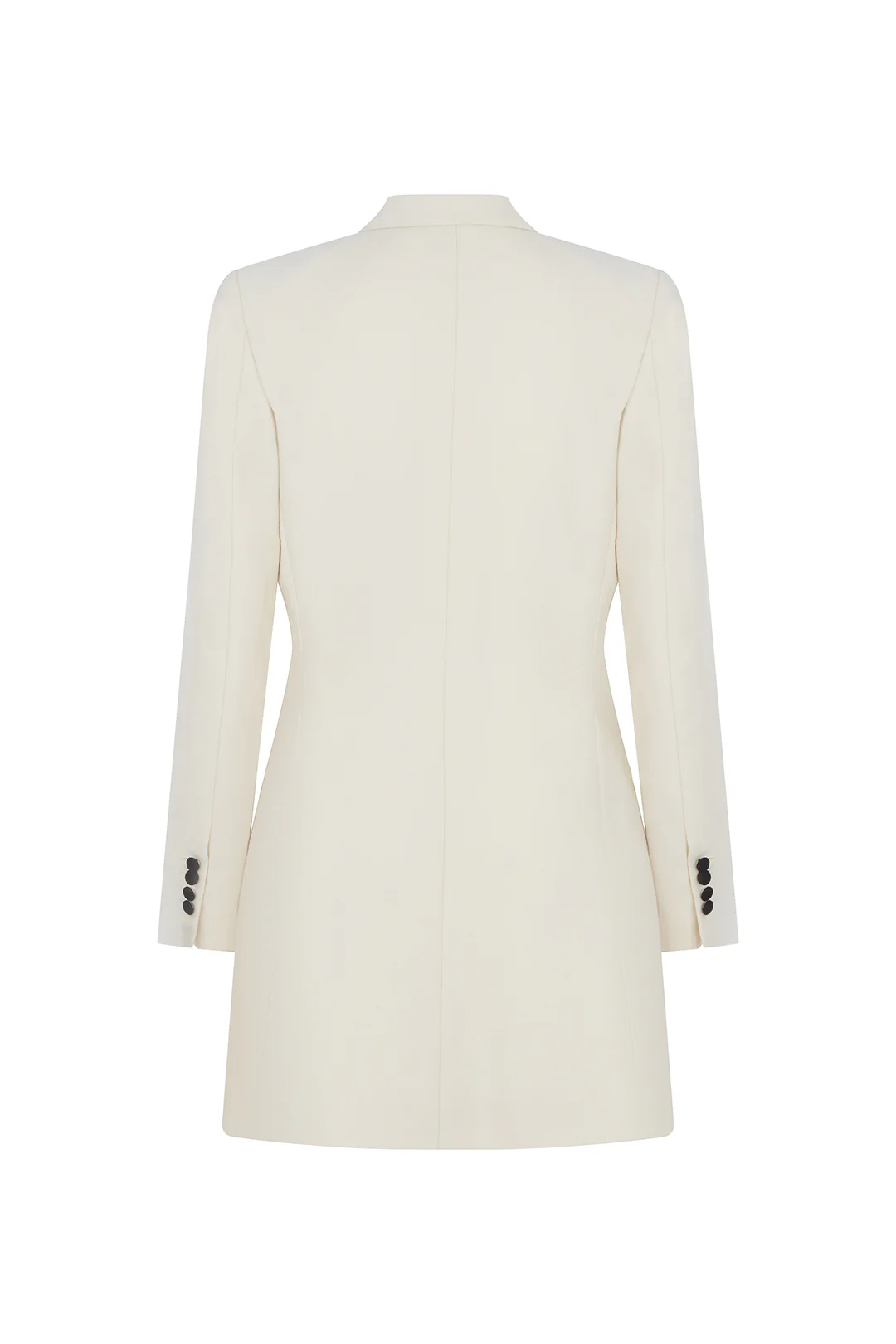 Tuxedo Dress in Barathea - Image 4