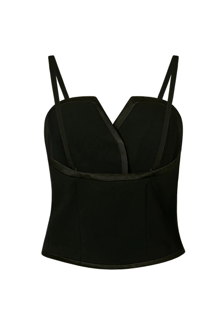 Tuxedo Cami Waistcoat in Barathea - Image 3