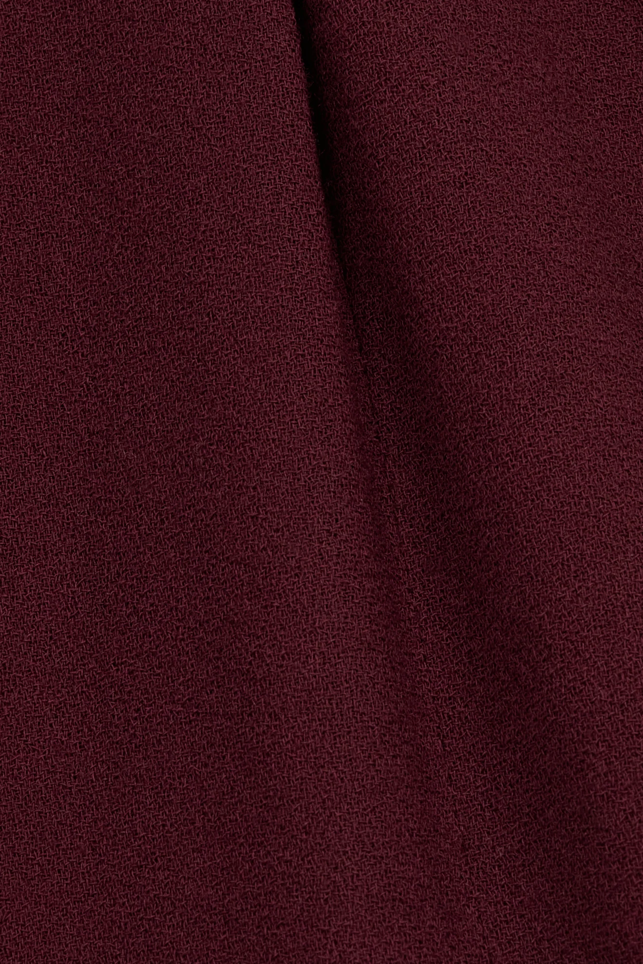 V-Neck Midi Dress in Wool Crepe - Image 6
